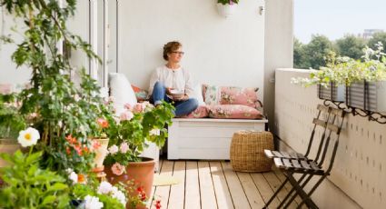 El trucazo de mi madre que no te contarán los decoradores para una terraza mini sin gastar de más