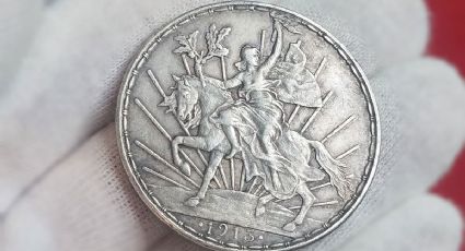 Moneda de 1 Peso conocida como 'Caballito' de Plata: una joya numismática valuada en 300 mil pesos