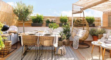 Guía mínima para decorar tu terraza con estilo y funcionalidad: sirve para balcones pequeños también