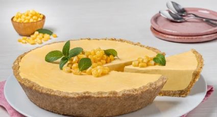 Sí, cheesecake de elote: una delicia para llevar la suavidad a otro nivel en un paso a paso sencillo