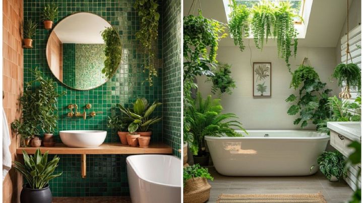 Las tres plantas que podrían ser la solución de decoración que necesitabas en tu baño