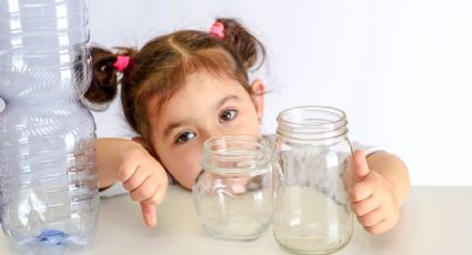 Reutiliza envases de leche en polvo para darle un toque elegante a la decoración con esta idea original