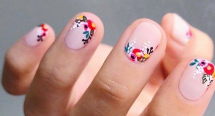 Las "uñas silvestres" se apoderan de la tendencia en Nail Art: discretas, delicadas y chic