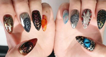 Los diseños de Nail Art que no dejarás pasar si estabas esperando el estreno de House of the Dragon