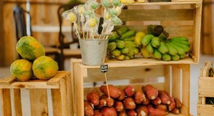 Reutiliza un cajón de frutas de madera para hacer este inesperado proyecto decorativo para tu hogar