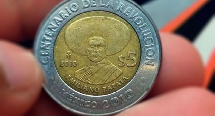 Una joya de la Revolución Mexicana: moneda de 5 pesos del 2010 te dará las vacaciones de tu vida y más