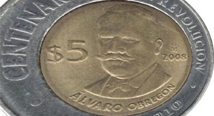 Moneda conmemorativa de Álvaro Obregón: el error que la convirtió en un tesoro de 500 mil pesos