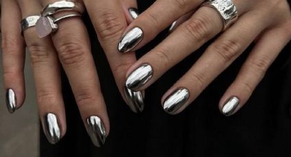 Antes de que termine septiembre tienes que probar los diseños de Nail Art con efecto cromado