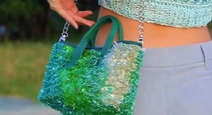 Si tienes un poco de paciencia esta idea DIY te parecerá fabulosa: haz esta bolsa encantadora