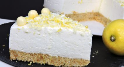 Olvídate de prender el horno con esta tarta de limón fácil de hacer: cremoso, húmedo y suave al paladar