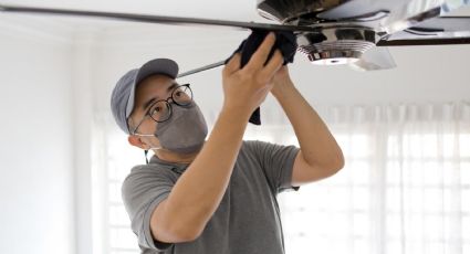 Limpiar las aspas del ventilador de techo dejará de ser un dolor de cabeza con este trucazo