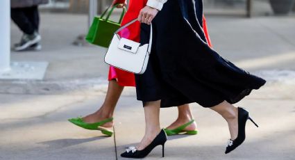 Para la oficina, el fin de semana o una salida: tendencia de zapatos para combinar tus vestidos negros