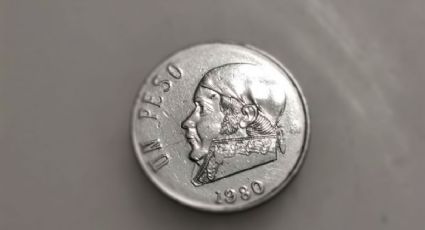 El misterio de la moneda de 1 peso de 1980 que ahora vale 100 mil