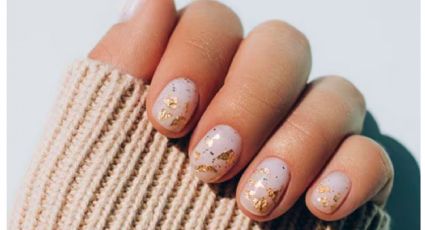 Diseños de Nail Art que hacen magia en uñas cortas: manicuras con un toque glamoroso