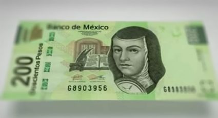 ¡Increíble pero cierto! En tu cartera puedes tener el billete de 200 pesos con Sor Juana vale casi 1 millón