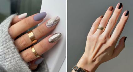 Ni cuadradas ni estileto: los Nail Art de otoño son estos diseños de uñas ovaladas