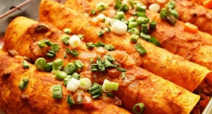 La receta rapidita para unas enchiladas llenas de sabor que resuelven una cena saludable