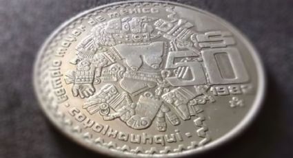 La diosa Coyolxauhqui te trae fortuna: moneda de 50 pesos con error se vende por 500.000