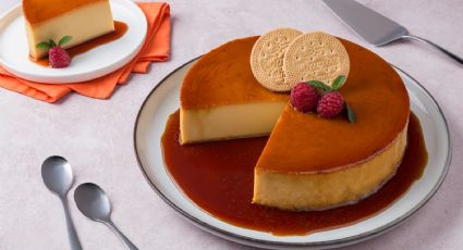 Si te gusta el flan, esta versión de galletas María que no lleva horno te va a conquistar