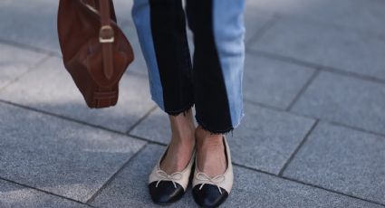 Los 2 zapatos planos que vemos en las calles de Nueva York: plena tendencia en la Semana de la Moda