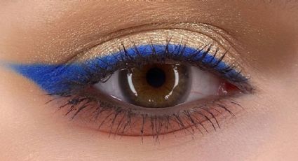 Arrasa en la CDMX la tendencia en maquillaje que resalta la mirada: pestañas azules para las más audaces