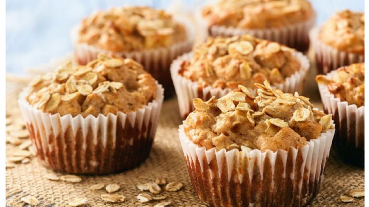 La versión de muffins sin harina aptos para celíacos: esponjosos y húmedos por dentro