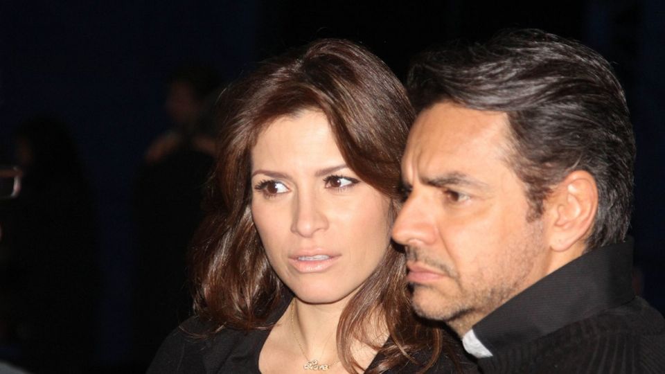 Alessandra Rosaldo y Eugenio Derbez. Fuente: (Twitter)