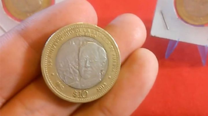 Checa si entre tus monedas tienes la de 10 pesos de la Batalla de Puebla: vale millones