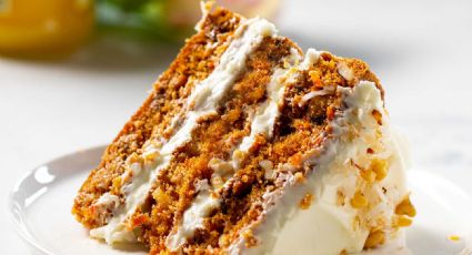 Receta del carrot cake con un toque especial