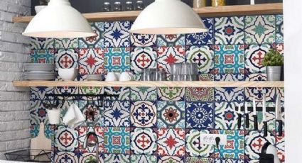 Si te sobraron azulejos de la renovación de la cocina vas a querer esta joya decorativa en tu mesa