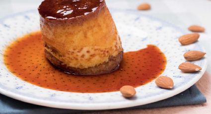 Rinde para 8 y se hace en menos de 1 hora: la deliciosa receta de flan de almendras que no falla