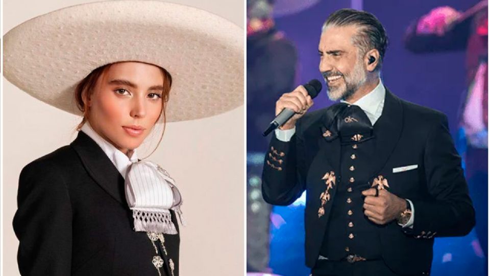 Alejandro Fernández y Majo Aguilar. Fuente: (Noticias de México)