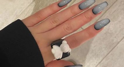 Le dirás adiós a las manicuras negras y rojas: los diseños de Nail Art en gris que cobran protagonismo