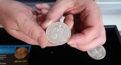 Moneda de dólar de plata de la libertad sentada: la joya numismática subastada por U$D 750 mil