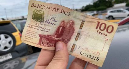 Este billete de 100 pesos con serie particular, se vende por 950 mil pesos