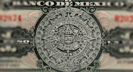 ¿Tienes este billete de 1 peso? Pagan más de medio millón por el de la Piedra del Sol Azteca