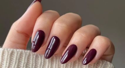 Burdeos pero largas: los 4 diseños de Nail Art para lucir una manicura elegantísima en otoño