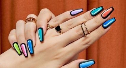 Frame nails: descubre qué es y luce estos 5 Nails Art trendy