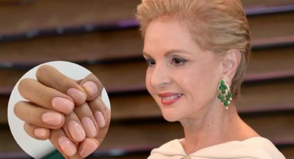 Luce sofisticada con el color de uñas que Carolina Herrera considera esencial