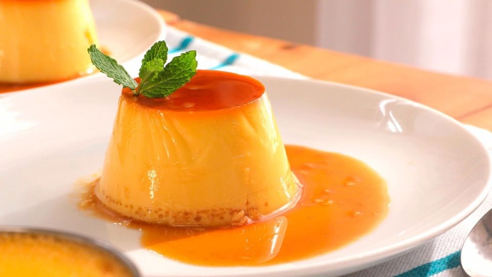 Flan de huevo. Fuente: (Instagram)