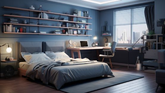 La nueva tendencia para la mesita de noche ahorra espacio y le da elegancia a tu recámara