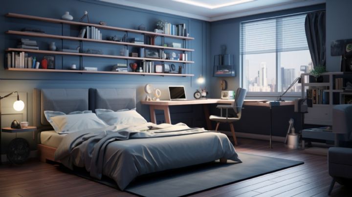 La nueva tendencia para la mesita de noche ahorra espacio y le da elegancia a tu recámara