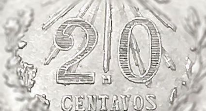 ¿Tienes esta moneda de 20 centavos? Podría valer 500 mil pesos