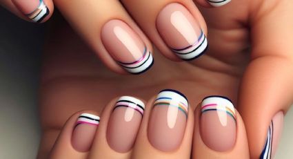 Manicura francesa con trampa: 5 diseños de Nail Art para darle un giro glam