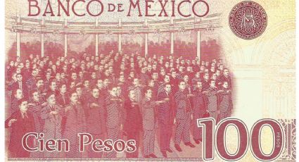 Billete conmemorativo de 100 pesos que vale 600 mil: descubre el detalle que lo hace único