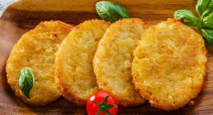 Ideal para el almuerzo de táper: receta facilísima de suaves tortitas de papas que no se desbaratan