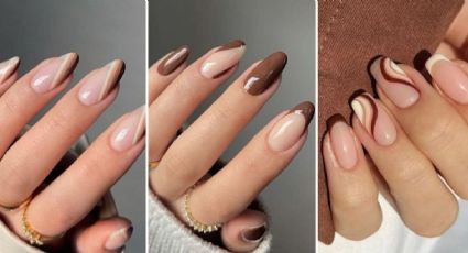 Los 10 diseños más elegantes de Nail Art para lucir manos elegantes en otoño: versiones de marrones