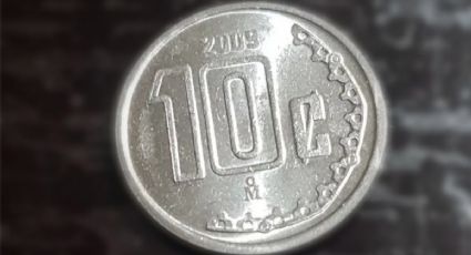 ¿Es tuya esta moneda de 10 centavos con un error único? Podría valer 35 mil pesos