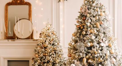 3 ejemplos estilosos para la Navidad 2024: el Árbol de Navidad es el punto focal decorativo