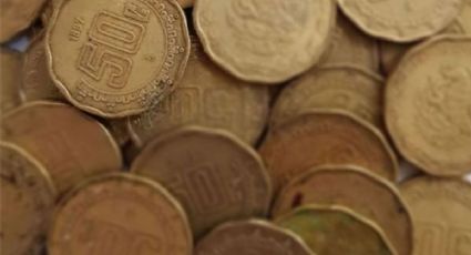 ¡Moneda de 50 centavos con error de fecha vale 23 mil pesos! ¿La tienes?